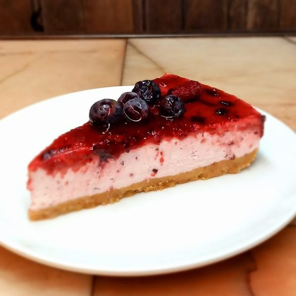 Cheesecake de frutos del bosque